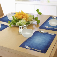 Grunge Monochrome Centered Place Mats