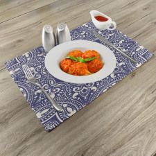 Curly Leaves Place Mats