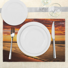 Beach Sunset Coast Place Mats