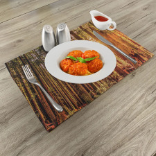 Redwoods Forestry Place Mats