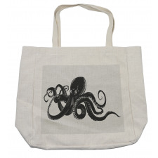 Curling Tentacles Curl Shopping Bag