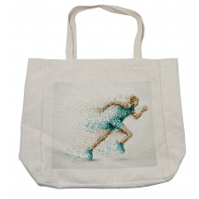 Man in Bubbles Shopping Bag