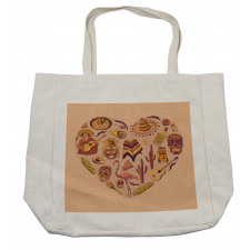 Latin American Folkloric Shopping Bag