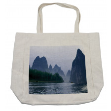 Karst Mountains Li River Shopping Bag