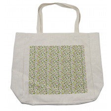 Greenery Food Pattern Shopping Bag