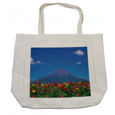 Midsummer Blue Skies Highland Shopping Bag