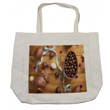 Chocolate Holiday Eggs Shopping Bag