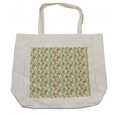 Nostalgic Art with Triangles Shopping Bag