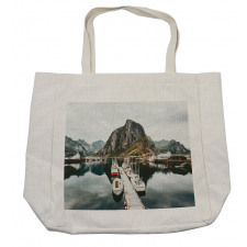 Scenic Marina Port Area Shopping Bag