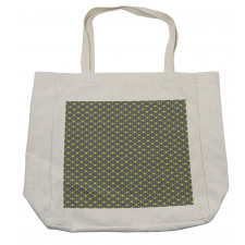 Surreal Geometric Pattern Shopping Bag