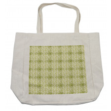 Olive on Leafy Branches Shopping Bag