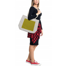 Abstract Polka Dotted Pattern Shopping Bag