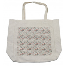 Hearts and Keys Shopping Bag