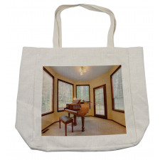 Round Room with Piano Shopping Bag