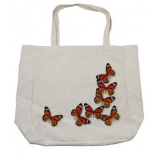 Spring Monarch Bug Shopping Bag