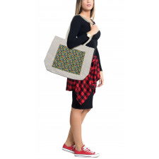 Completing Squares Design Shopping Bag