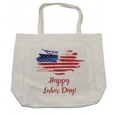 Sketchy Country Flag Shopping Bag