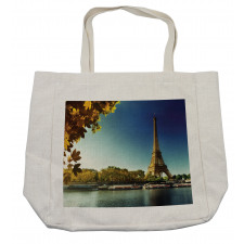 Paris with Tower Shopping Bag