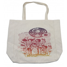 Woods Landscape Shopping Bag