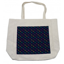 Colorful Abstract Elk Shopping Bag