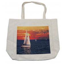 Calm Evening Sailing Shopping Bag