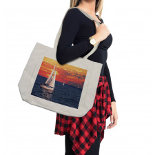 Calm Evening Sailing Shopping Bag