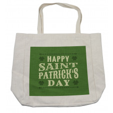 Happy Saint Patrick's Art Shopping Bag