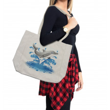 Animal Sealife Cartoon Shopping Bag