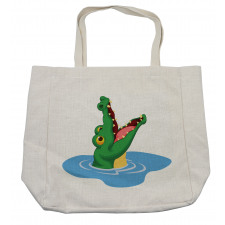 Animal Head out of Water Shopping Bag