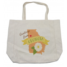 Greetings State Design Shopping Bag