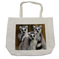 Ring Tailed Monkey Animals Shopping Bag