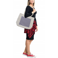 Circles Spots and Triangles Shopping Bag