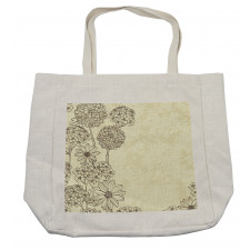 Blooming Retro Shopping Bag