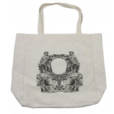 Baroque Crown Shopping Bag