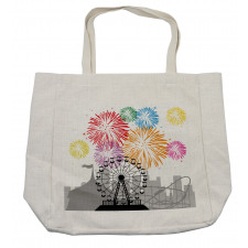 Fireworks Circus Fun Shopping Bag