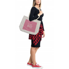 Feminine Pinkish Concept Shopping Bag