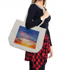 Sunset Cloudscape Sky Shopping Bag