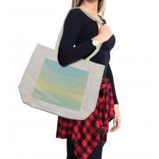 Abstract Modern Ombre Shopping Bag