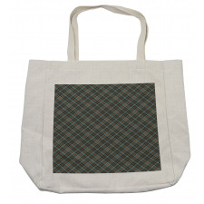 Classic Plaid Inspired Shopping Bag