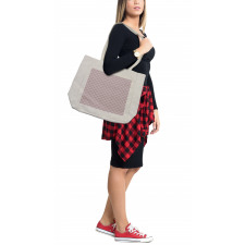 Plaid Squares Pattern Shopping Bag