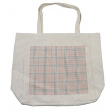 Simple Stripes Squares Shopping Bag