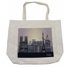 French Building Shopping Bag