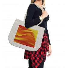 Abstract Digital Waves Shopping Bag