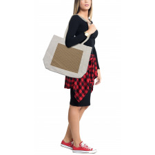 Classical Argyle Inspired Shopping Bag