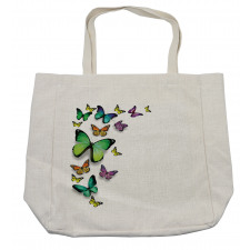 Bohem Wild Butterflies Shopping Bag