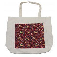 Modern Paisley Shopping Bag