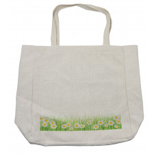 Daisies in the Grass Shopping Bag