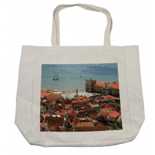 Nostalgic Lisbon City Shopping Bag