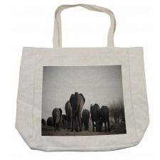 Tropic Wildlife Safari Shopping Bag