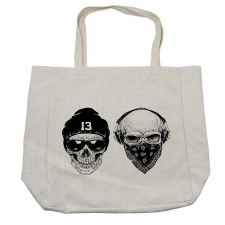 Funny Skull Band Shopping Bag